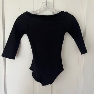 Capezio Classic Black Kids Bodysuit